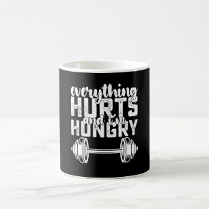Alles Doet Pijn En Ik Heb Honger Gym Koffiemok