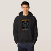 Alles doet pijn en vermoeide Cringe Skeleton 2 Hoodie (Voorkant volledig)