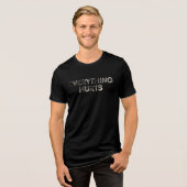 Alles doet pijn – Minimalistisch & Expressief Ontw Tri-Blend Shirt (Voorkant volledig)