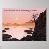 Alles door hem heen poster (Voorkant)