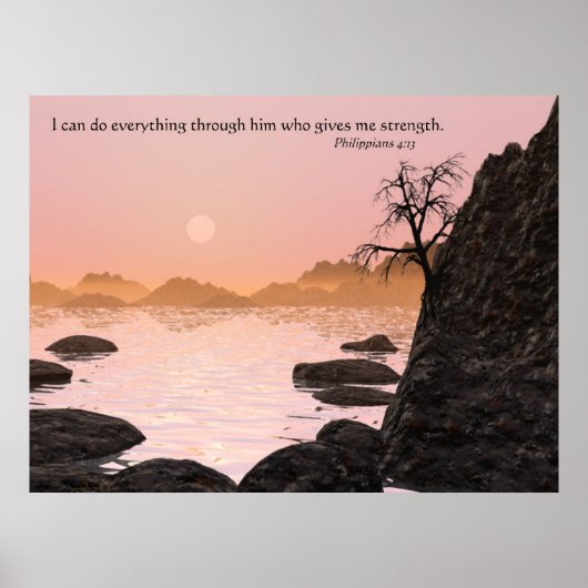 Alles door hem heen poster (Voorkant)