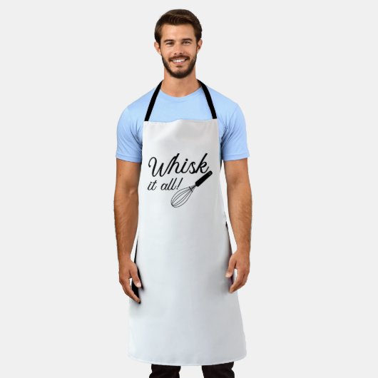 Alles draaien schort (Gedragen)