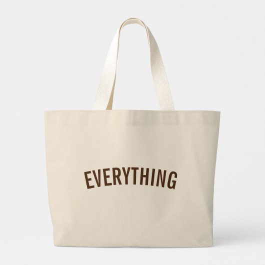 Alles echt grote tas-weekender tas-reus grote tote bag (Achterkant)