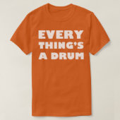 Alles een drum (2) t-shirt (Design voorkant)
