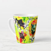 Alles Fijn Groen, Rood Gespikkelde Mok (Linkerhoek)