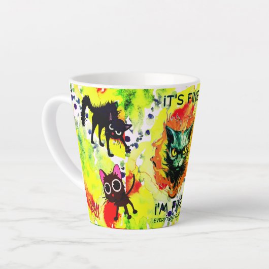 Alles Fijn Groen, Rood Gespikkelde Mok (Linkerhoek)