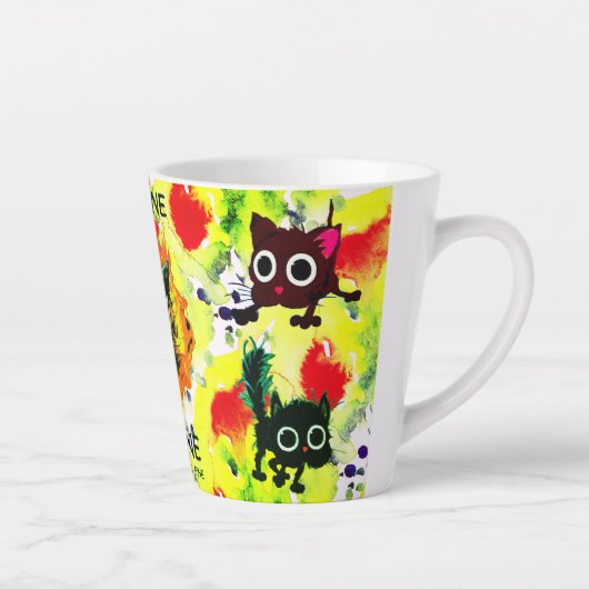 Alles Fijn Groen, Rood Gespikkelde Mok (Rechts)