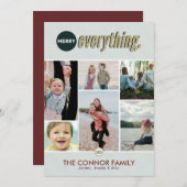 Alles-fotocollage-feestkaart Feestdagenkaart (Voorkant / Achterkant)