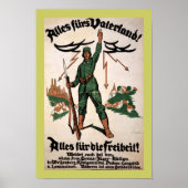 Alles Furs Vaterland WWI Poster (grens) (Voorkant)