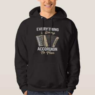 Alles gaat op weg naar muziek plannen hoodie