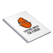 Alles gebeurt met een reden Rozijn Grappig Eten Gr Notitieboek (Rechterzijde)