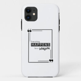 Alles gebeurt om een reden Case-Mate iPhone case