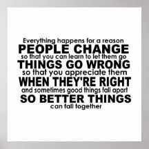 Alles gebeurt om een reden Inspirerend