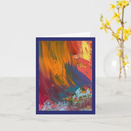 Alles gebeurt om een reden kaart (Gele Bloem)