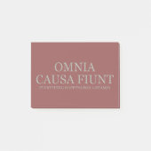 Alles gebeurt om een reden - licht post-it® notes (Voorkant)