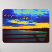 Alles gebeurt voor een Poster Reden (Voorkant)