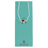 Alles gebeurt voor een Riesling Wine Pun Wijn Cadeautas (Achterkant)