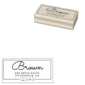 Alles geblokkeerd in Family Address Stempel (Gestempeld)