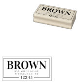 Alles geblokkeerd in Family Address Stempel (Gestempeld)