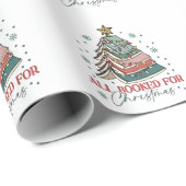 Alles geboekt voor Christmas Book Lover Christmas Cadeaupapier (Rol Hoek)