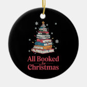Alles geboekt voor kerstboom verlichting keramisch ornament (Voorkant)