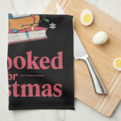 Alles geboekt voor kerstboom verlichting theedoek (Quarter Fold)