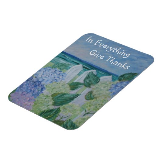 Alles geeft Bedankt Seashore Magneet (Linkerzijde)