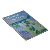 Alles geeft Bedankt Seashore Notitieboek (Rechterzijde)