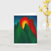 Alles, Georgia O'Keeffe. Kaart (Gele Bloem)