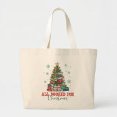 Alles gereserveerd voor kerst grote tote bag (Voorkant)