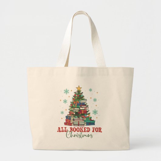 Alles gereserveerd voor kerst grote tote bag (Voorkant)