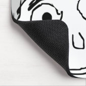 Alles ging beter dan verwacht muismat (Hoek)