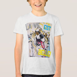 Alles glimlachen Het leven is mooi! T-shirt