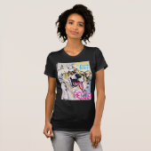 Alles glimlachen Het leven is mooi! T-shirt (Voorkant volledig)