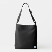 Alles glimlachend Life is fun! Crossbody Tas (Achterkant)