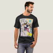 Alles glimlachend Life is fun! T-shirt (Voorkant volledig)