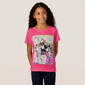 Alles glimlachend Life is fun! T-shirt (Voorkant volledig)