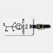 Alles goed! bagagelabel (Voorkant horizontaal)