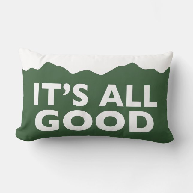 Alles goed - Colorado Pillow Kussen (Voorkant)