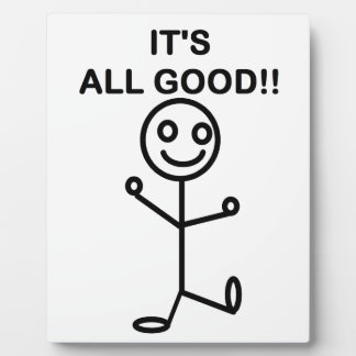 Alles goed! fotoplaat