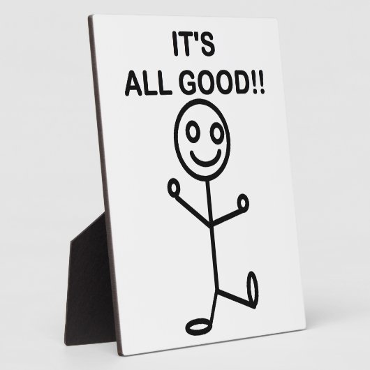 Alles goed! fotoplaat (Zijkant)