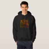 Alles goed in het Bos Forest Black Beer Hoodie (Voorkant volledig)
