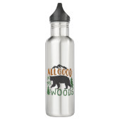 Alles goed in het Bos Forest Black Beer Waterfles (Links)