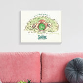 Alles groeit in DE SHIRE™ Canvas Afdruk (Insitu (Woonkamer))
