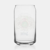 Alles groeit in THE SHIRE™ Blikvorm Glas (Achterkant)