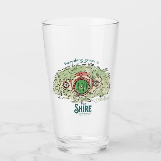 Alles groeit in THE SHIRE™ Glas (Voorkant)