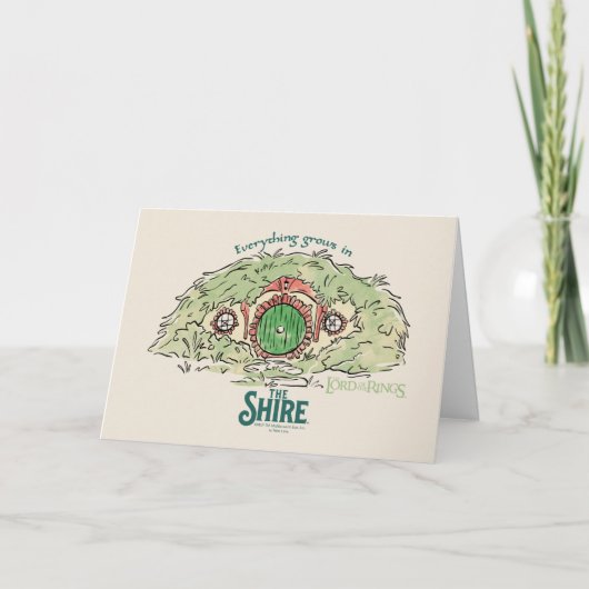 Alles groeit in THE SHIRE™ Kaart (Voorkant)