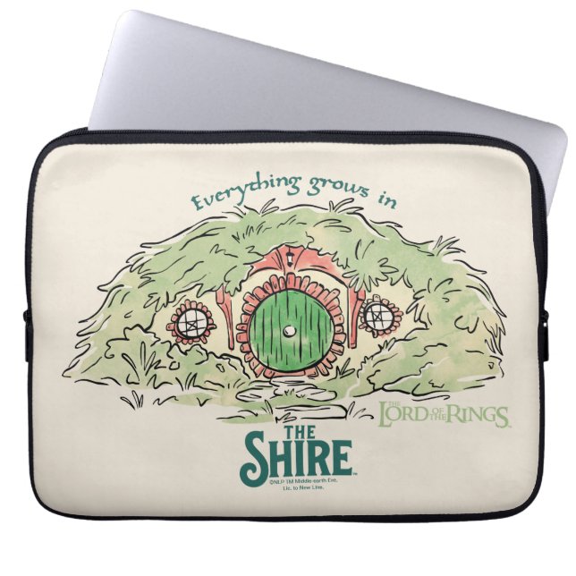 Alles groeit in THE SHIRE™ Laptop Sleeve (Voorkant)