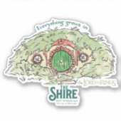 Alles groeit in THE SHIRE™ Sticker (Voorkant)