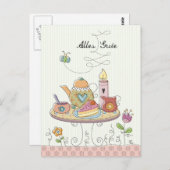 Alles Gute Briefkaart (Voorkant / Achterkant)